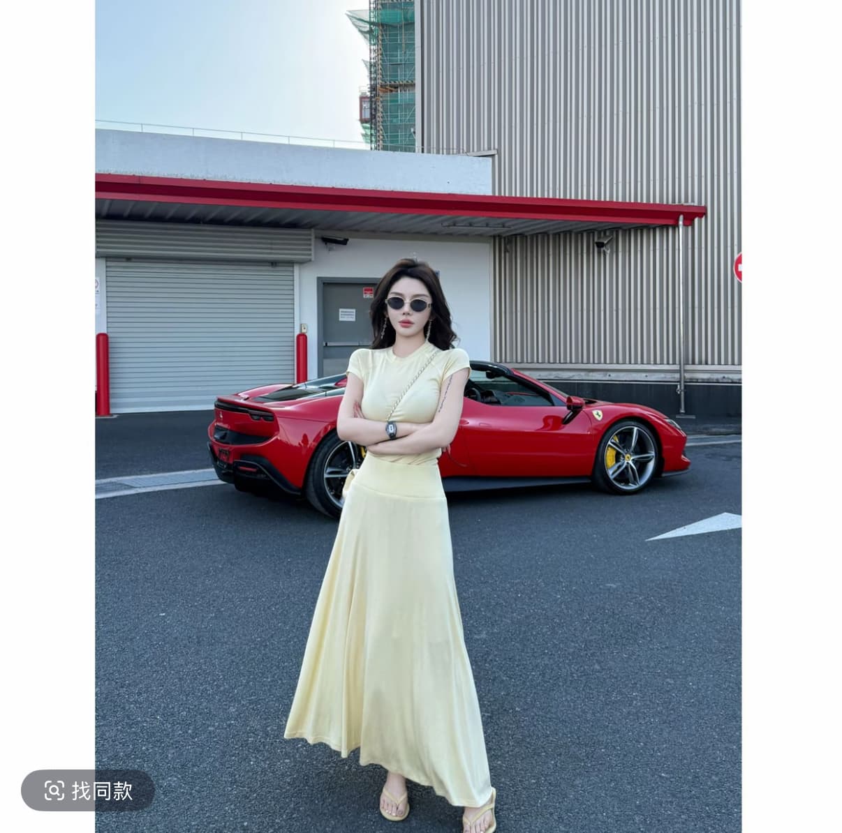 원 유안 같은 먼지 하나의 색상 새로운 패션 다용도 패션 세트 이미지 2