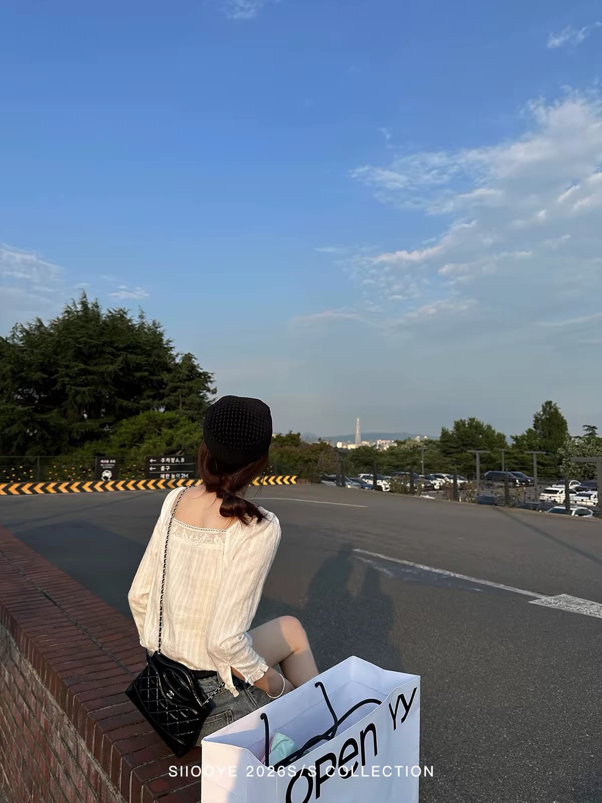 siiooye 화이트 한여름 7부 소매 면 100% 프랑스식 작은 셔츠 태양 보호 셔츠 여성 여름 순수한 욕망 바람 레이스 셔츠 맨위 상세 이미지 2