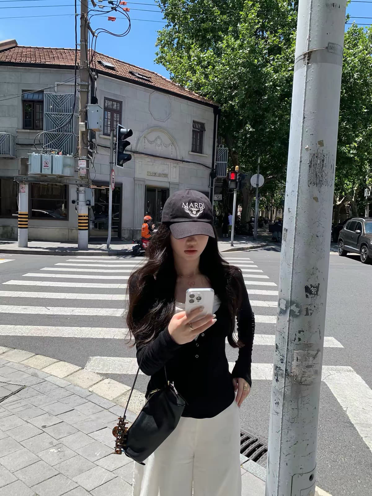 sheepland 빛 제인 일상 주간 실크 양모 페이크 레이어드 헨리 칼라 긴팔 티셔츠 여성 가을 허리 수축 슬림해 보이는 맨위 상세 이미지 3