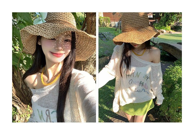 원본 면 린넨 슈퍼 청 ~을 통해 블라우스 티셔츠 여성 봄 여름 폭발 신선함 긴팔 한 부서 연령 감소 프린트 작은 맨위 상세 이미지 10