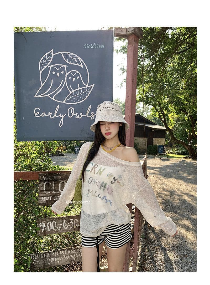 원본 면 린넨 슈퍼 청 ~을 통해 블라우스 티셔츠 여성 봄 여름 폭발 신선함 긴팔 한 부서 연령 감소 프린트 작은 맨위 상세 이미지 19