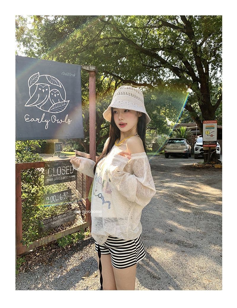 원본 면 린넨 슈퍼 청 ~을 통해 블라우스 티셔츠 여성 봄 여름 폭발 신선함 긴팔 한 부서 연령 감소 프린트 작은 맨위 상세 이미지 23