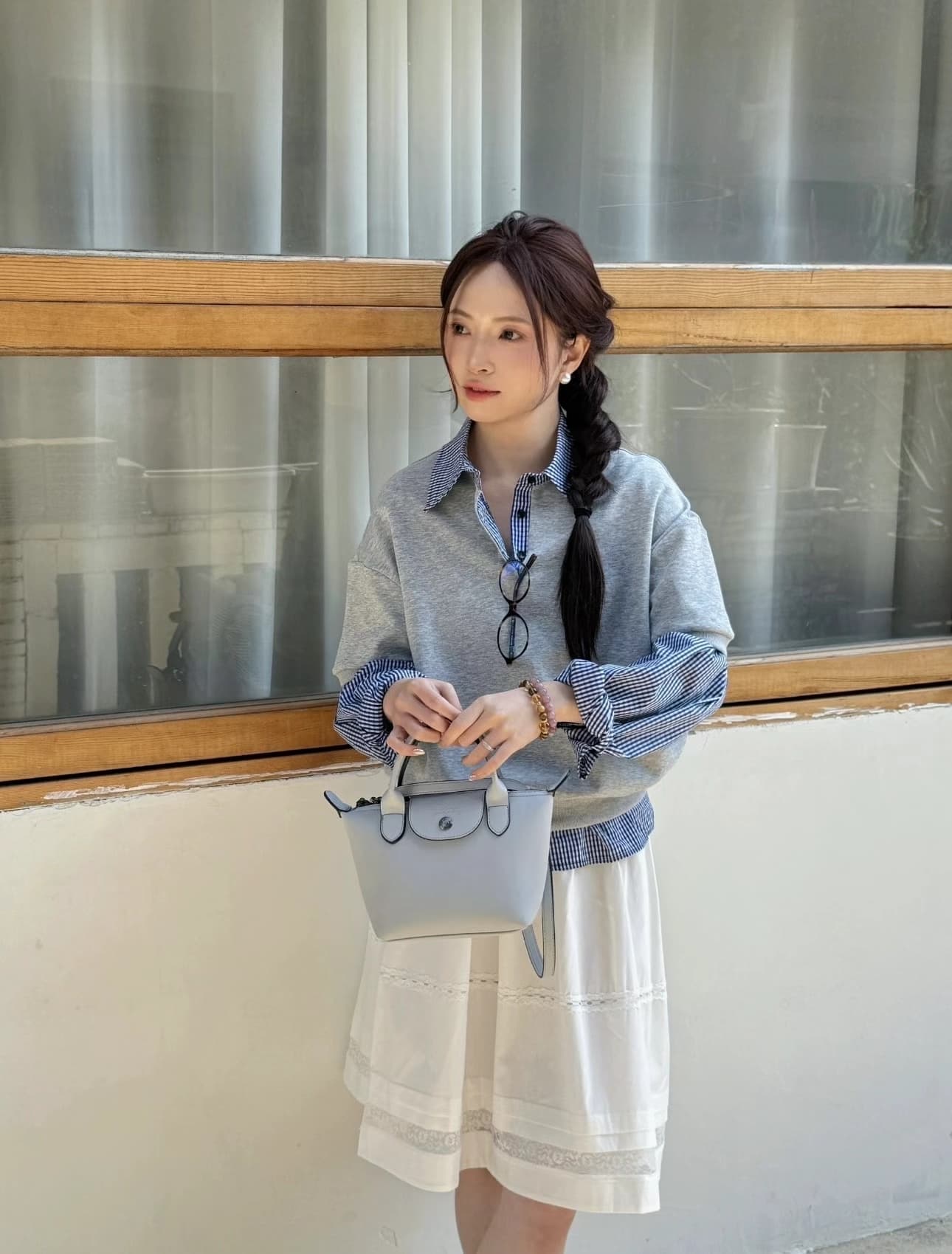 도시 백조의 호수 한 부서 레트로 레이스 레이스 반신 스커트 여성 여름 부드러운 화이트 한 마디 케이크 미니 스커트 상세 이미지 2
