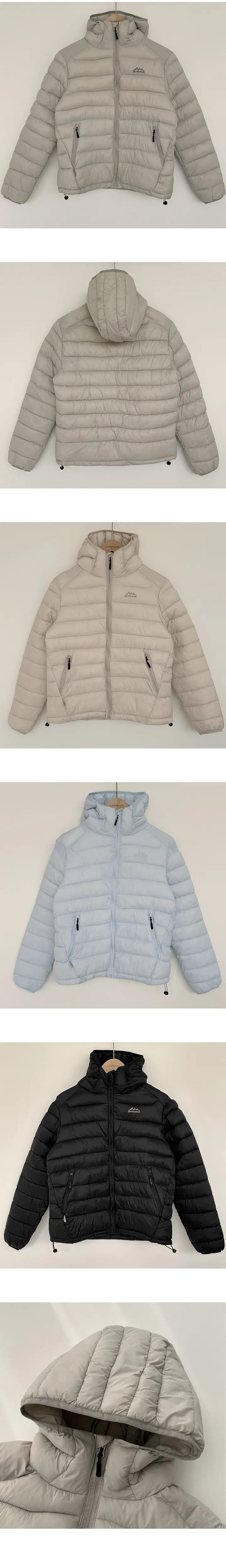 한국 chic 다운 재킷 여성 겨울 25 새로운 얇고 가벼운 후드 작은 목화 진딧물 루즈핏 패션 다운 재킷 상세 이미지 11