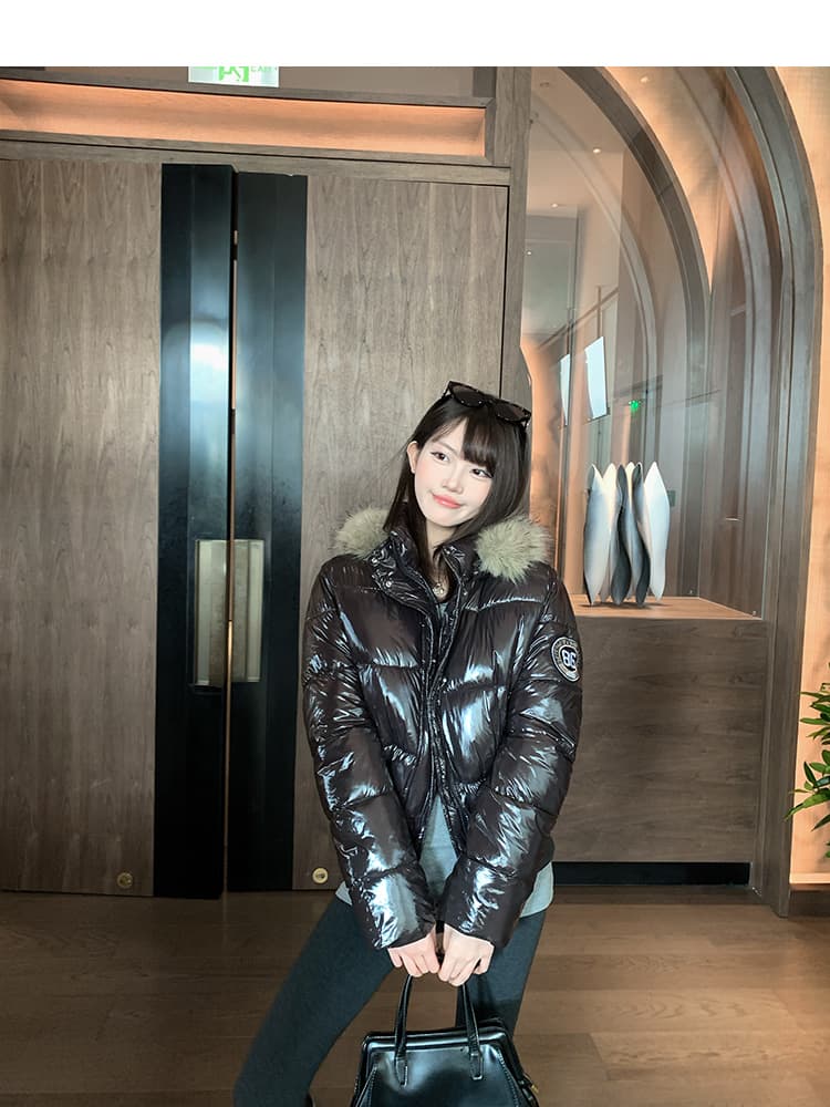 2026 한국 스타일 사설 서비스 아메리칸 레트로 밝은 얼굴 방수 오염 방지 몸매 가꾸기 작은 키 아래 면화 의류 두꺼운 재킷 상세 이미지 21