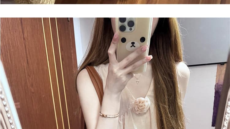 질량 지금 지금 그림 있음 가공 부드러운 바람 품격 임산부 조끼 스커트 루즈핏 얇은 아름다운 품격 출산 스커트 상세 이미지 28
