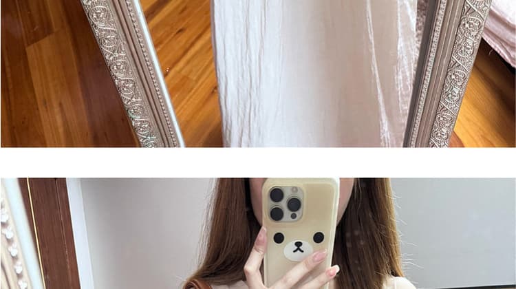 질량 지금 지금 그림 있음 가공 부드러운 바람 품격 임산부 조끼 스커트 루즈핏 얇은 아름다운 품격 출산 스커트 상세 이미지 30