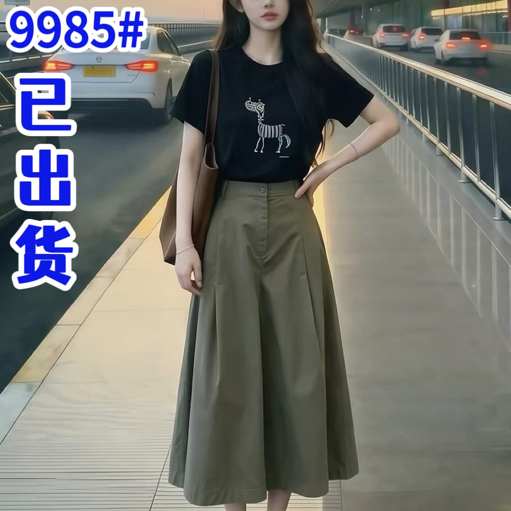 작은 키 여름 아름다운 자이언트 잘 생긴 캐주얼 바지 투피스 슈트 여성 2026 슈퍼 화재 연령 감소 착용 가져 가라. 전체 집합 이미지 2