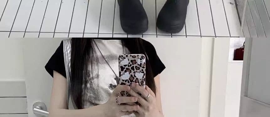 아메리칸 레트로 별 프린트 데님 바지 여성 여름 거리 핫걸 루즈핏 넓은 다리가 짧다. 바지 5 점 바지 상세 이미지 18