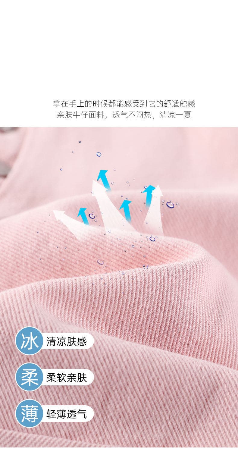학원 스타일 ins 디자인 센스 데님 멜빵 반바지 여성 봄 여름 새로운 루즈핏 다용도 멜빵 청바지 트렌디 상세 이미지 6