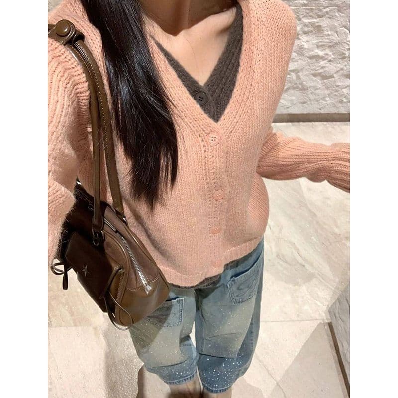 출퇴근 거리 개성 캐주얼 넓은 다리 청바지 여성 봄 가을 새로운 ins 패션 높음 거리 바닥 청소 청바지 트렌디 이미지 4