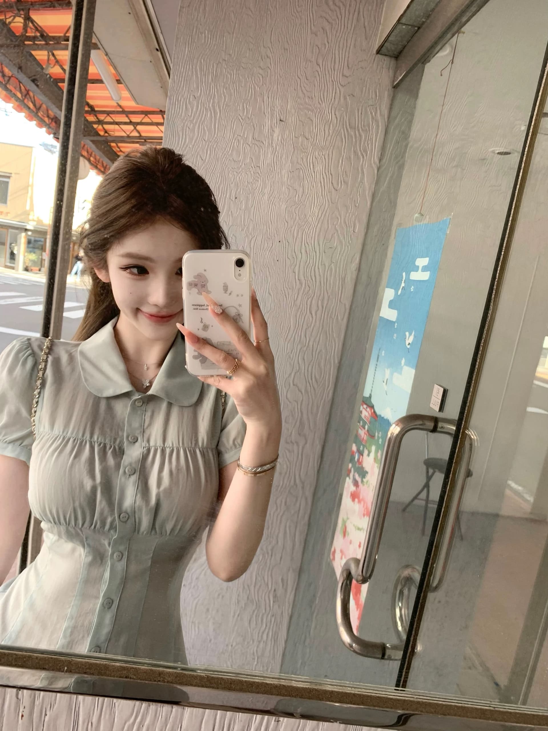 05 26 jmshop 박하 남자 웨이브 100 라이 경기 서울 주간 실크 베이비 칼라 셔츠 맨위 허리 수축 슬림해 보이는 상세 이미지 6