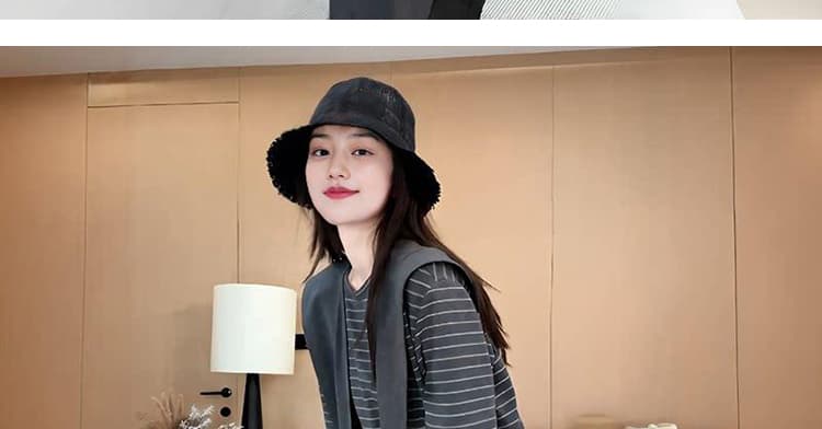 지금 지금 2026 여름 새로운 한 부서 느긋한 바람 스트라이프 티셔츠 숄 반신 스커트 슬림해 보이는 3종 세트 상세 이미지 73