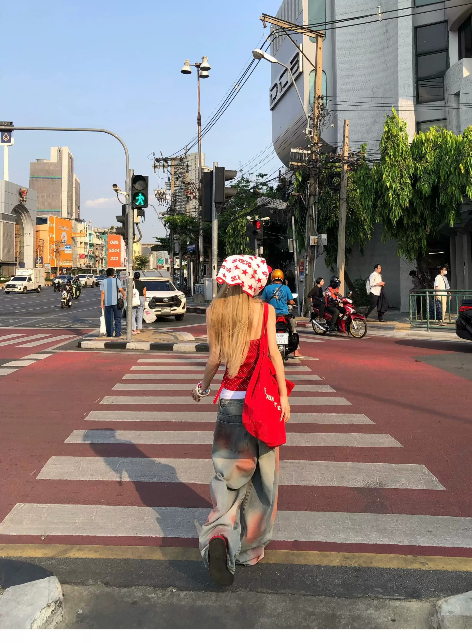 달콤한 핫걸 도트 무늬 행침 목 캐미솔 여름 몸매 가꾸기 슬림해 보이는 스트랩 섹시함 핫걸 Chic 쇼트 스타일 맨위 상세 이미지 1