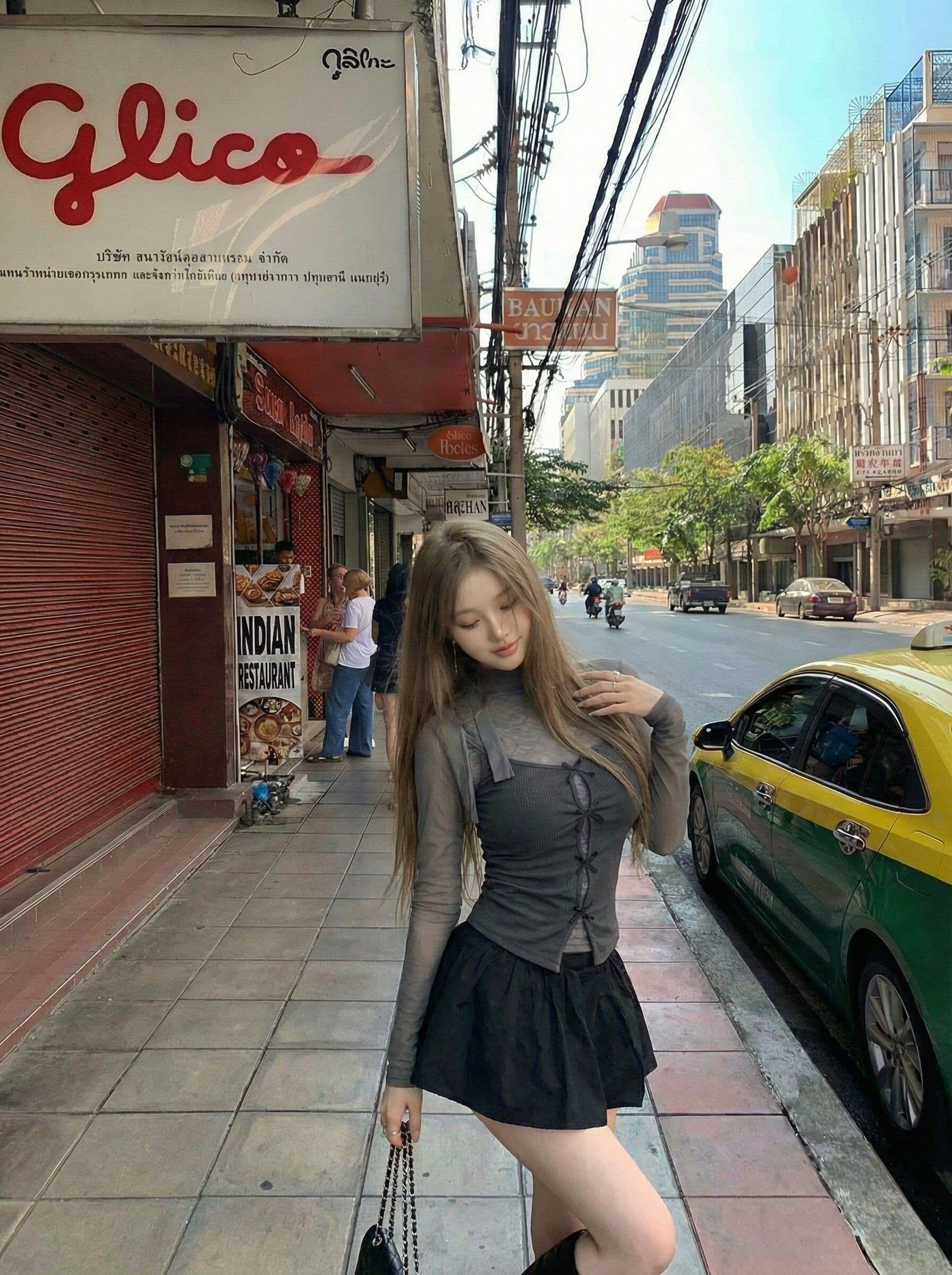 사람들 면 레이스 핫걸 바람 회색 인사이드 가져 가라. 기본 셔츠 여성 몸매 가꾸기 캐미솔 맨위 두 조각 상세 이미지 4