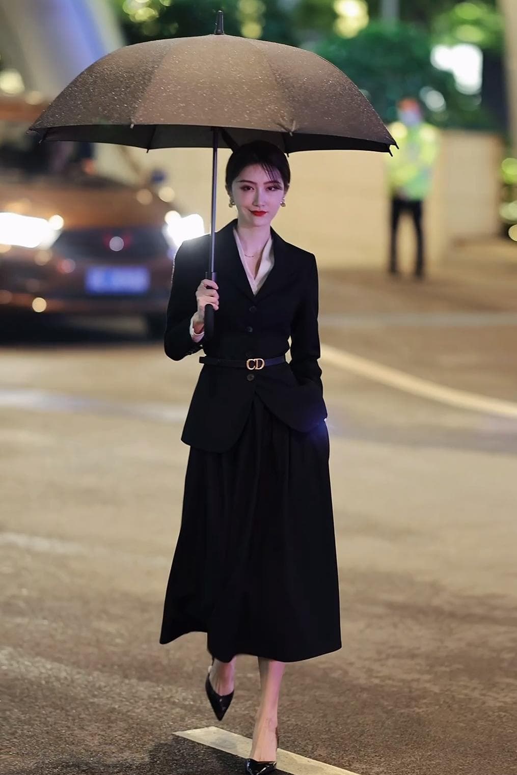 검정색 작은 양복 여성 코트 2026 조기 이른 봄 가을 새로운 작은 키 고급 센스 캐주얼 허리 수축 정장 상세 이미지 13