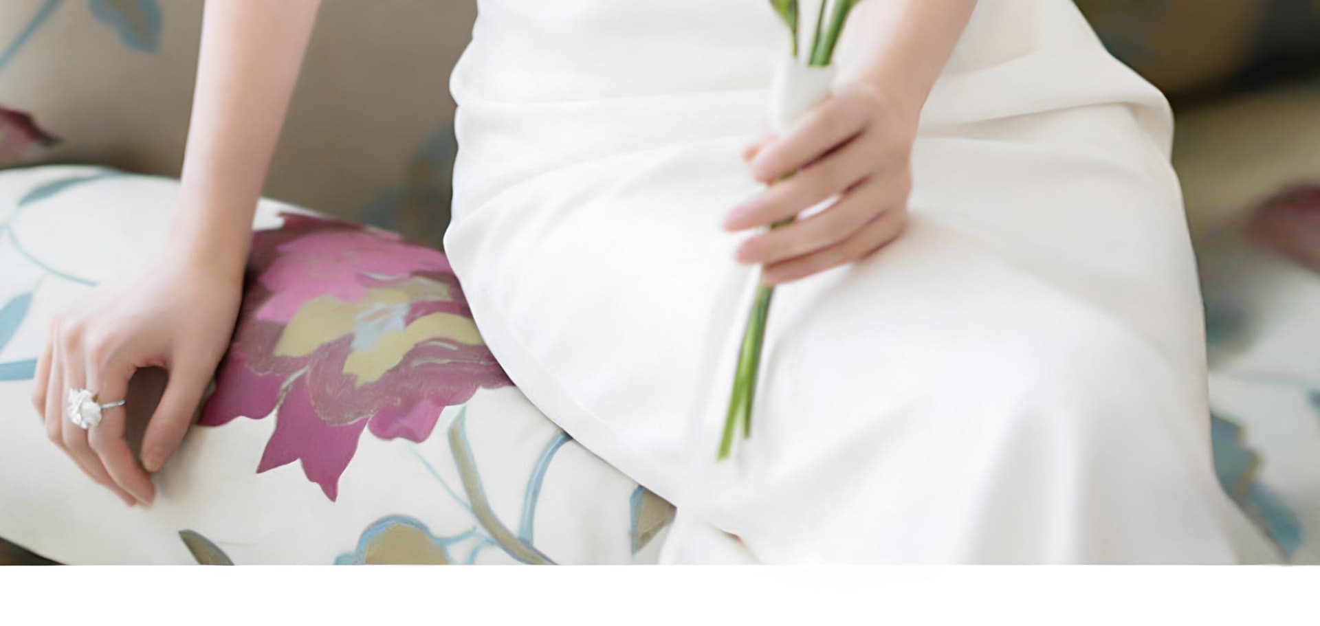 프랑스식 사회자 비스듬한 어깨 오프숄더 화이트 예복 생일 연례 회의 참여 드레스 아침 로브 라이센스 샤오 바이 치마 상세 이미지 30