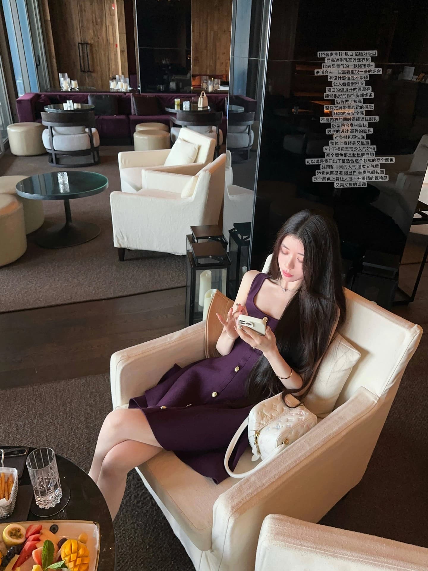 jamais vu Jiao 럭셔리 비싼 비싼 안감 피부 화이트 꼬집기 허리 좋은 핏 스타일 디스플레이 높음 표지 대리인 우유 높음 폭탄 드레스 상세 이미지 36