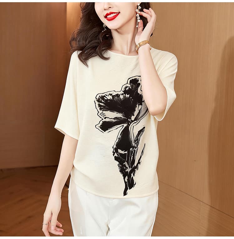 빅 사이즈 주름 슬림해 보이는 맨위 표지 배 숨기기 고기 루즈핏 다용도 작은 셔츠 상세 이미지 19