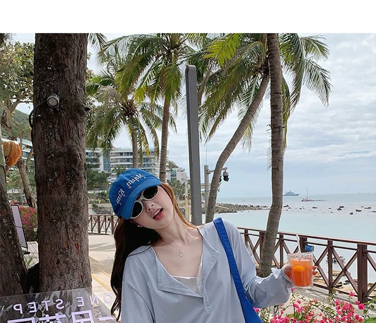 지금 가을 새로운 한 부서 패치워크 페이크 레이어드 루즈핏 캐주얼 맨위 스트레이트 팬츠 임산부 세트 상세 이미지 41