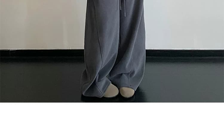 지금 가을 겨울 새로운 한국 스타일 캐주얼 양면 찹쌀 플러시 두꺼운 후드 지퍼 임산부 세트 투피스 세트 상세 이미지 52