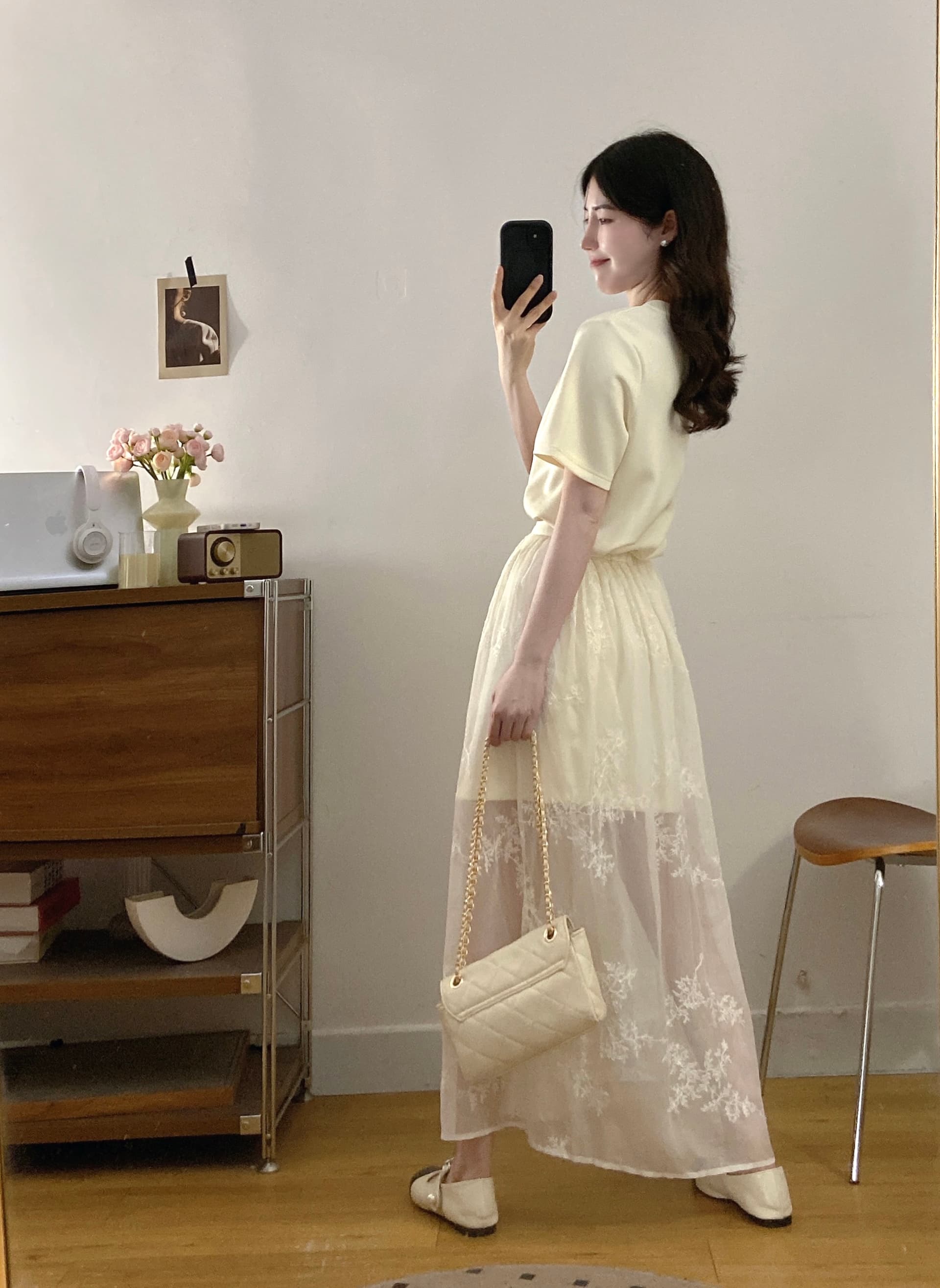 실사 프랑스식 품격 고급 센스 드레스 2026 여름 새로운 루즈핏 표지 고기 세트 상세 이미지 14