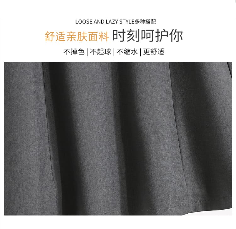 2026 봄 여름 새로운 중간 길이 반신 스커트 여성 레트로 우산 치마 그는 벤 바람 착용 가져 가라. 디스플레이 높음 도루 가을 센스 A라인 스커트 상세 이미지 4