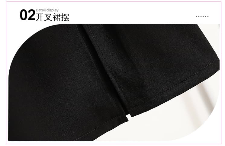 통통한 여동생 반신 스커트 2026 가을 신조류 중간 길이 하이웨이스트 슬림해 보이는 A라인 스커트 빅 사이즈 캐주얼 트임 정장 치마 상세 이미지 5