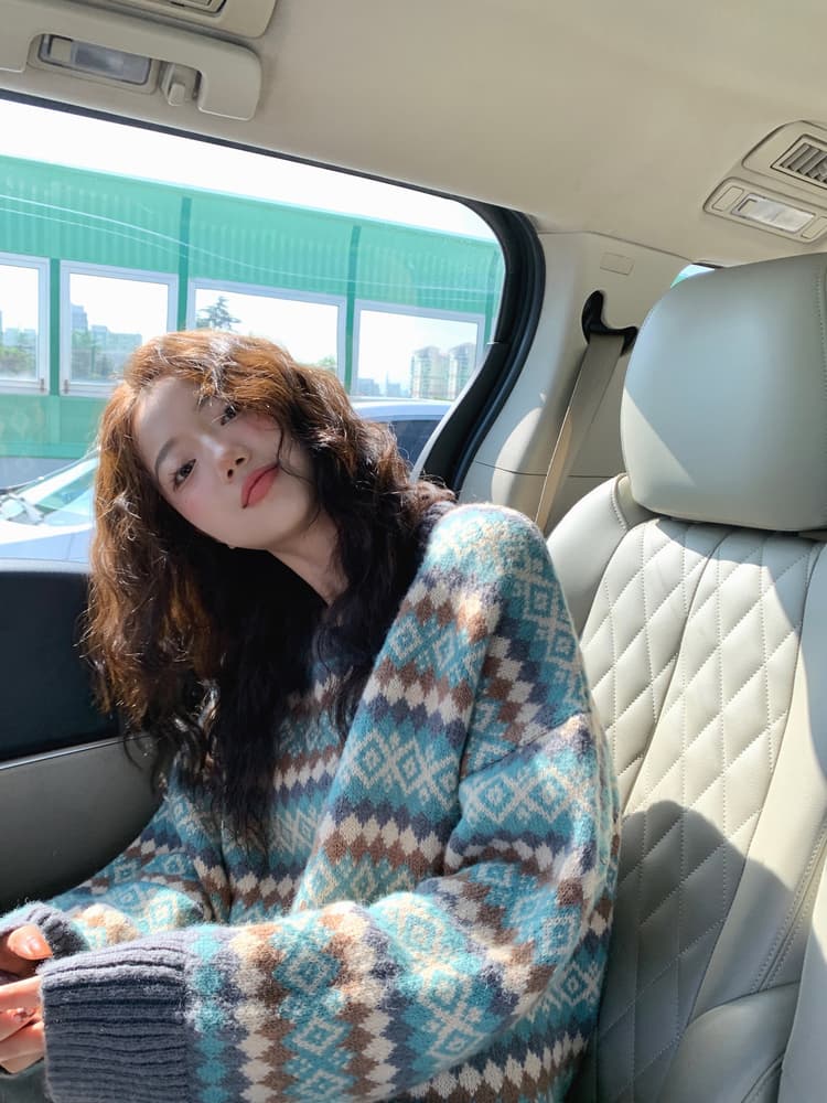 일본식 레트로 스웨터 여자 새로운 2026 폭발 봄 가을 겨울 느긋한 고급 센스 디자인 센스 작은 대중 부드러운 찹쌀 바람 상세 이미지 23