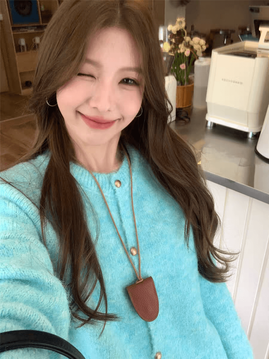 한 부서 외출용 외국 가스 긴팔 스웨터 여자 2026 가을 새로운 느긋한 바람 쇼트 스타일 루즈핏 니트 오픈 가디건 맨위 상세 이미지 9