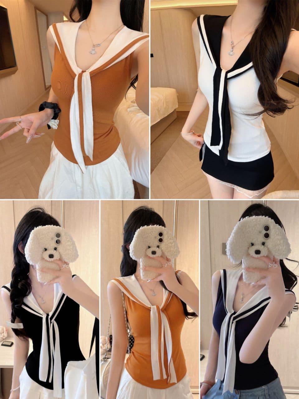 새로운 달콤한 스타일 긍정적 인 어깨 레이스업 반팔 티셔츠 여성 몸매 가꾸기 슬림해 보이는 원피스 벨트 가슴 패드 의류 상세 이미지 1