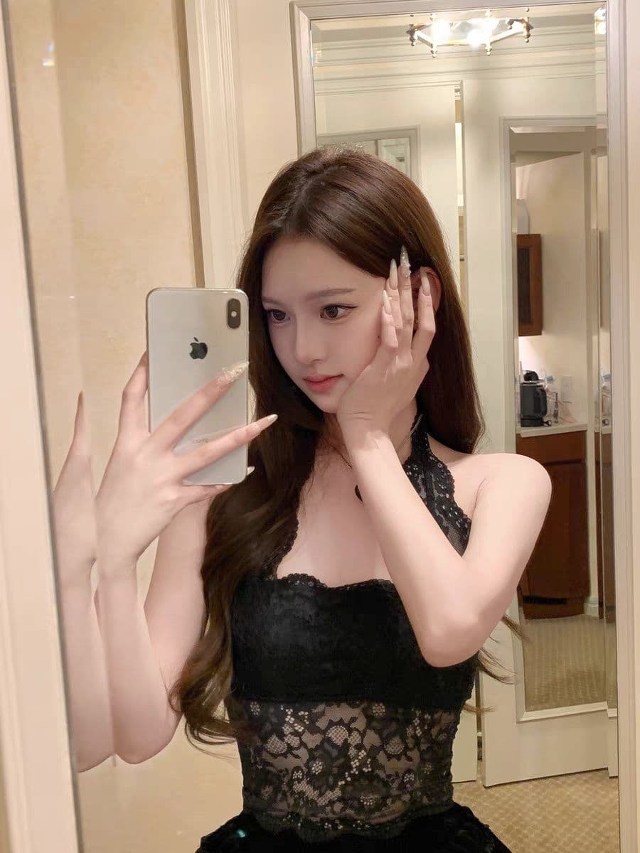 여름 주름 가슴 종류 행침 목 레이스업 레이스 조끼 섹시함 백리스 몸매 가꾸기 다용도 슬림해 보이는 슬립 여성 상세 이미지 6