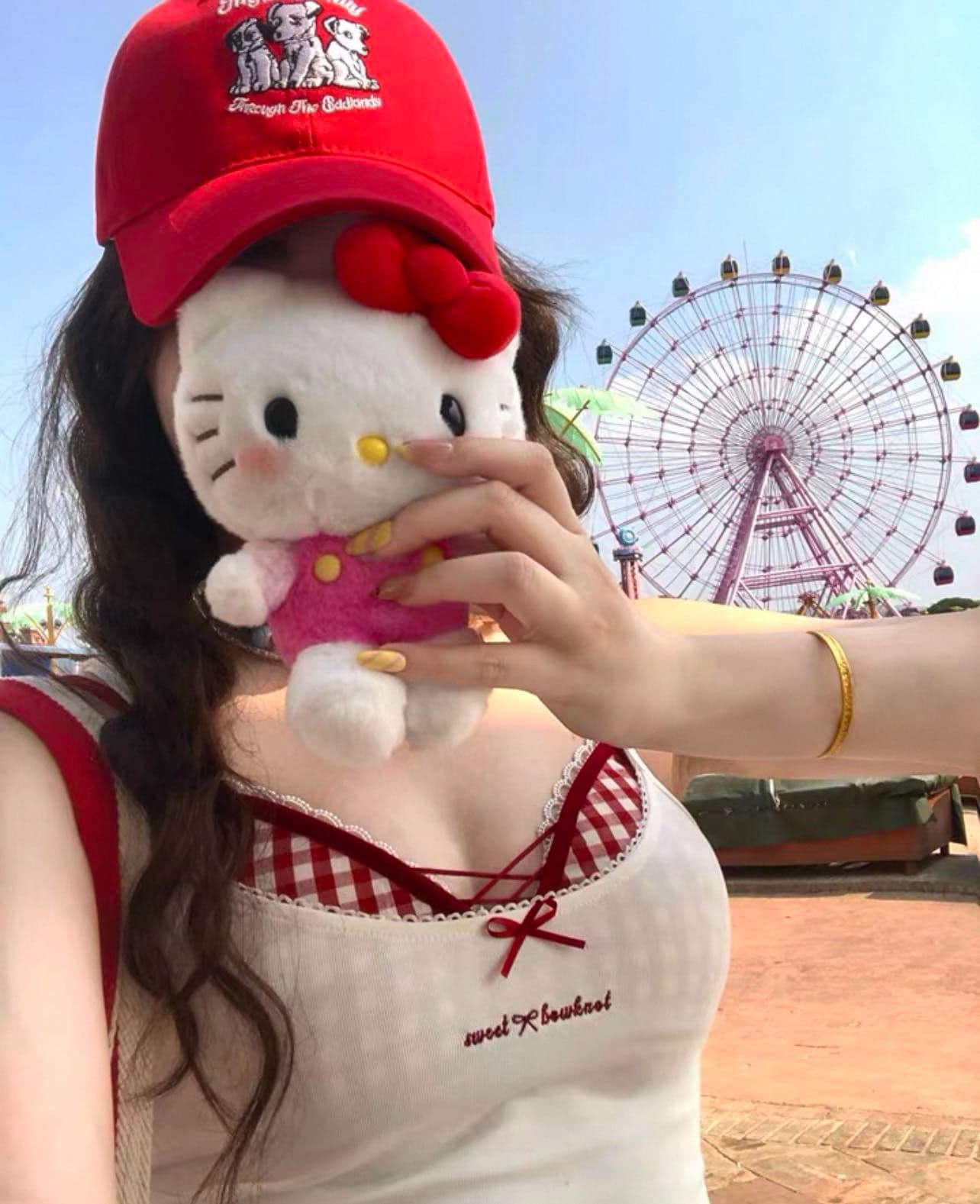 레이스 체크무늬 캐미솔 두 조각 여성 세트 여름 외출용 인사이드 가져 가라. 벨트 가슴 패드 해변가 착용 가져 가라. 아름다움 뒤로 황색 맨위 상세 이미지 11