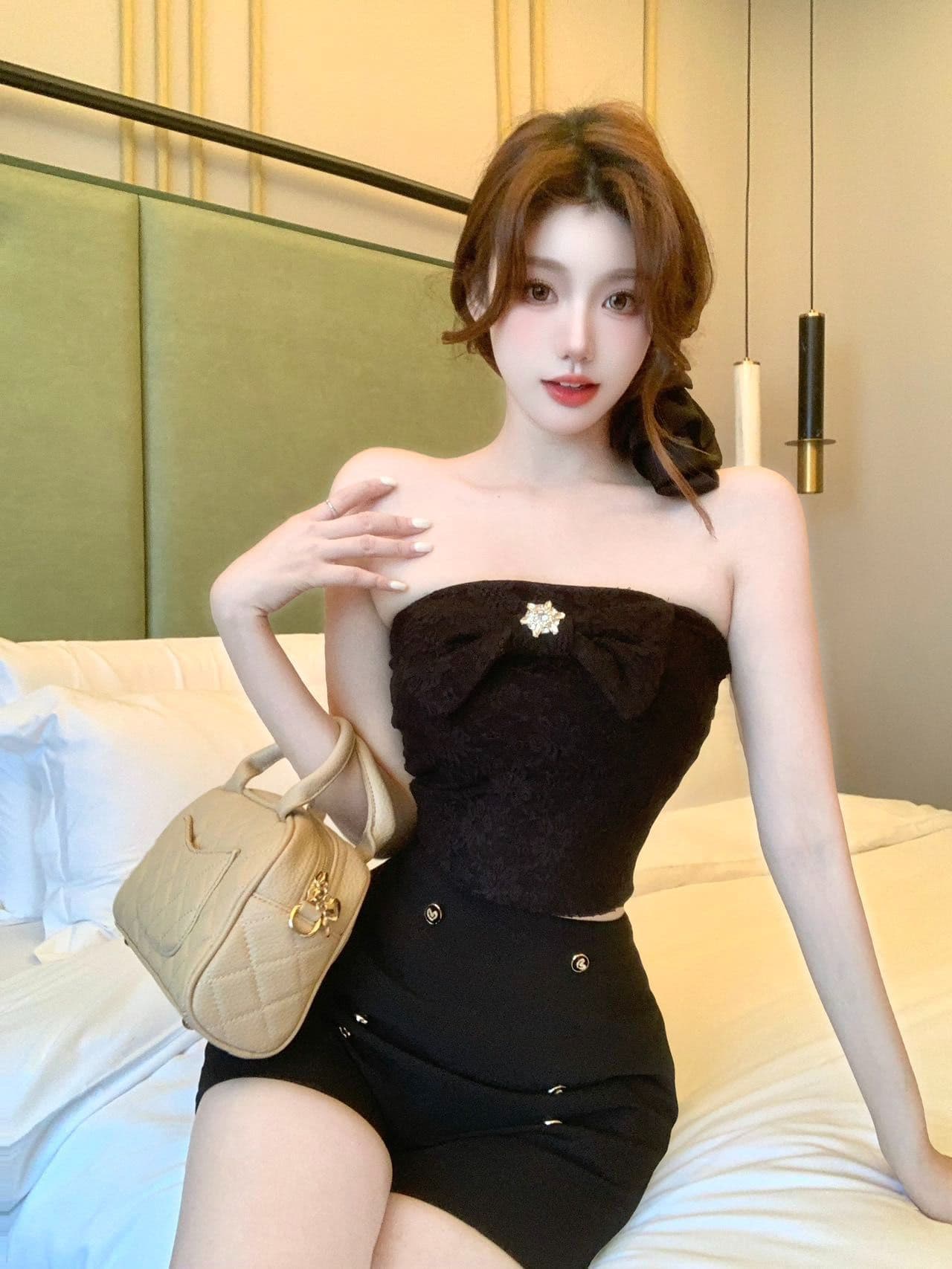 레이스 조각 한 단어 와이 아름다움 뒤로 3 차원 나비 매듭 맨위 여성 뒤로 심장 안에 가져 가라. 상세 이미지 16