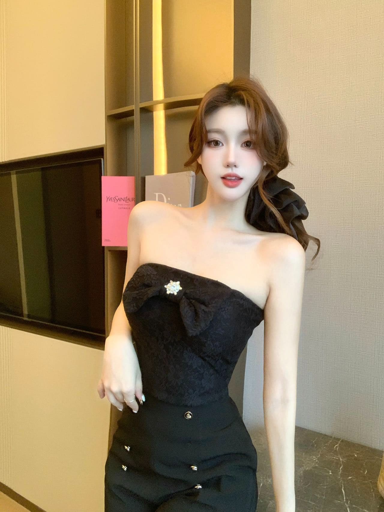 레이스 조각 한 단어 와이 아름다움 뒤로 3 차원 나비 매듭 맨위 여성 뒤로 심장 안에 가져 가라. 상세 이미지 18