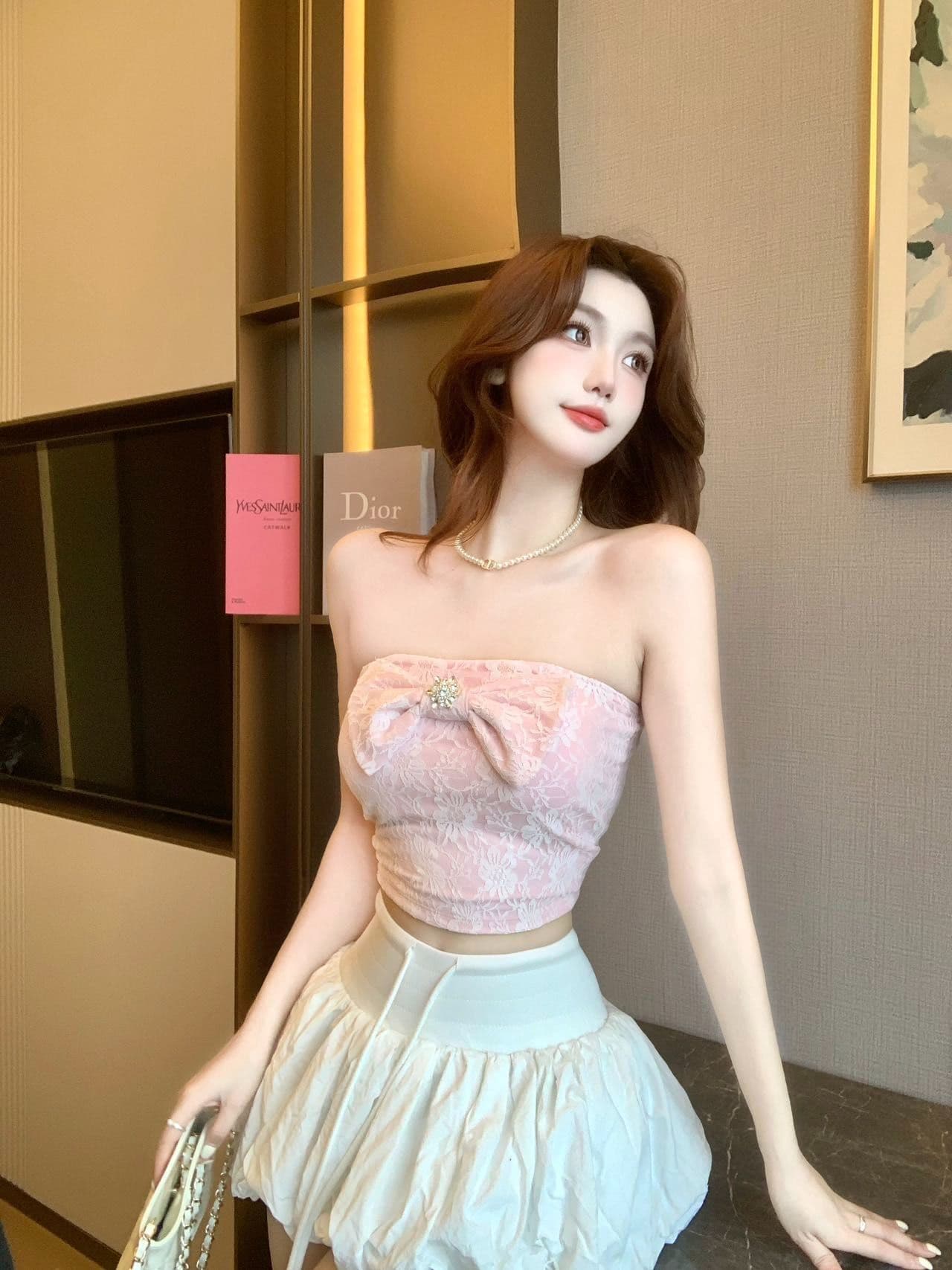 레이스 조각 한 단어 와이 아름다움 뒤로 3 차원 나비 매듭 맨위 여성 뒤로 심장 안에 가져 가라. 상세 이미지 21