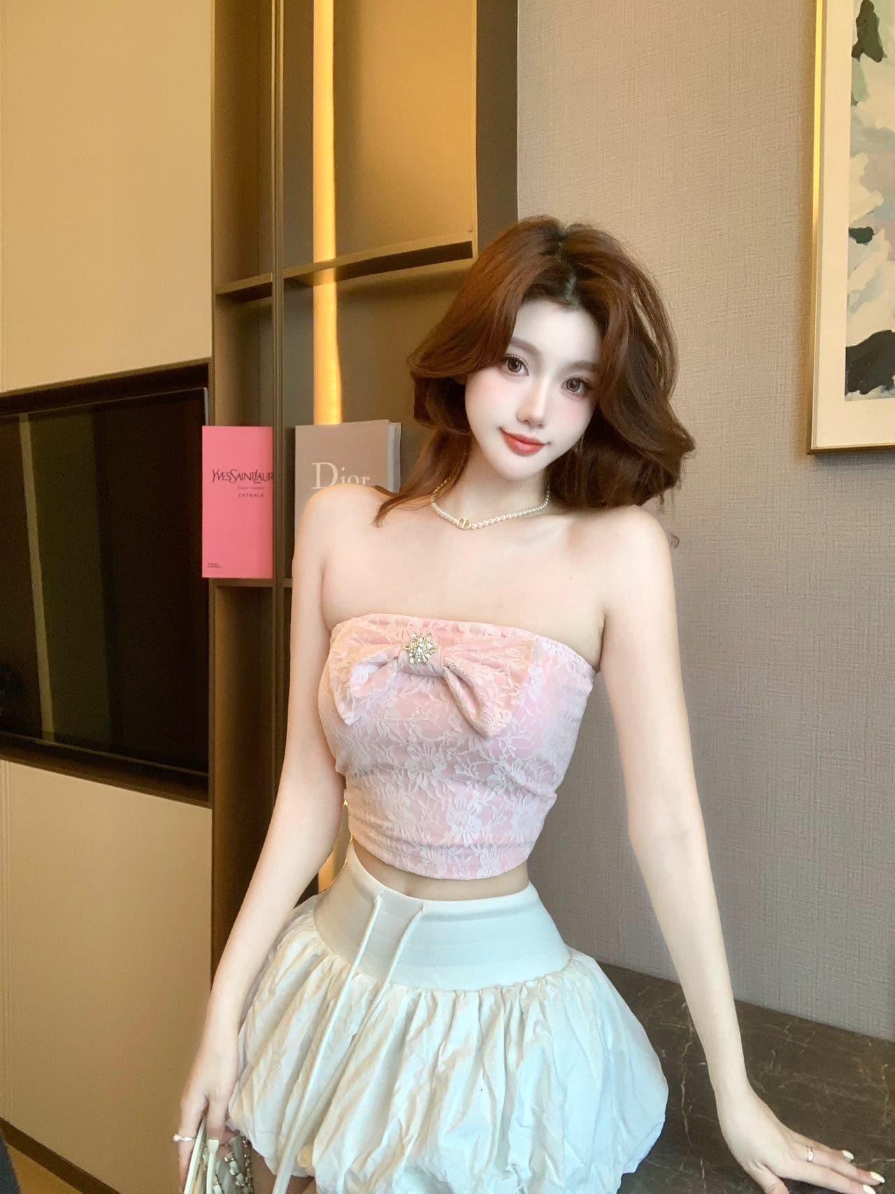 레이스 조각 한 단어 와이 아름다움 뒤로 3 차원 나비 매듭 맨위 여성 뒤로 심장 안에 가져 가라. 상세 이미지 24