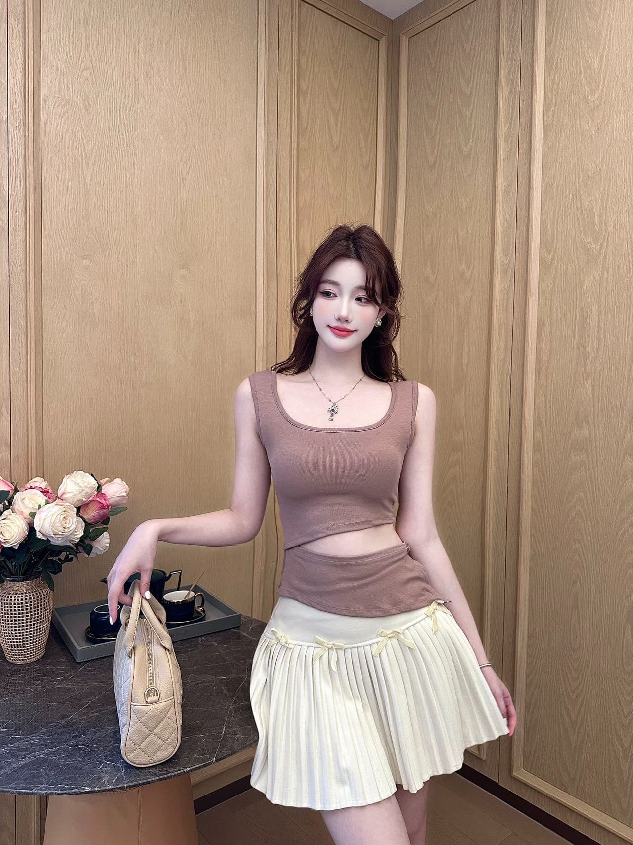 조끼 여성 원피스 핫걸 포장 가슴 안쪽 의류 다용도 맨위 여성 새로운 조끼 몸매 가꾸기 만나는 맨위 상세 이미지 25