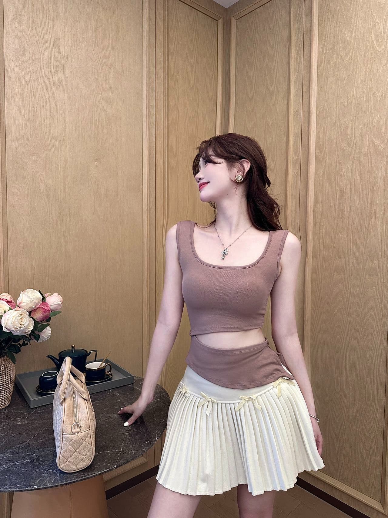 조끼 여성 원피스 핫걸 포장 가슴 안쪽 의류 다용도 맨위 여성 새로운 조끼 몸매 가꾸기 만나는 맨위 상세 이미지 27
