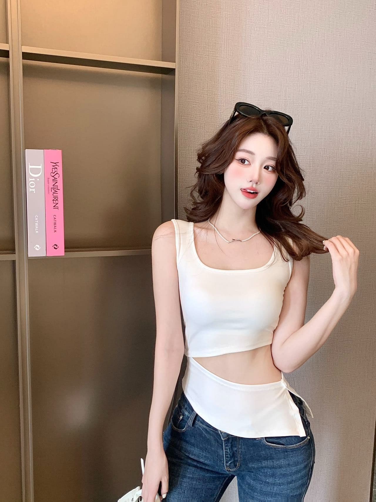조끼 여성 원피스 핫걸 포장 가슴 안쪽 의류 다용도 맨위 여성 새로운 조끼 몸매 가꾸기 만나는 맨위 상세 이미지 36