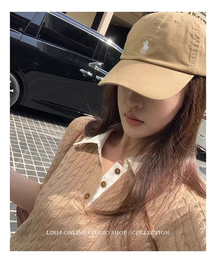 레트로 꽈배기 POLO 칼라 반팔 티셔츠 여성 여름 새로운 디자인 센스 몸매 가꾸기 슬림해 보이는 다용도 니트 맨위 트렌디 상세 이미지 9