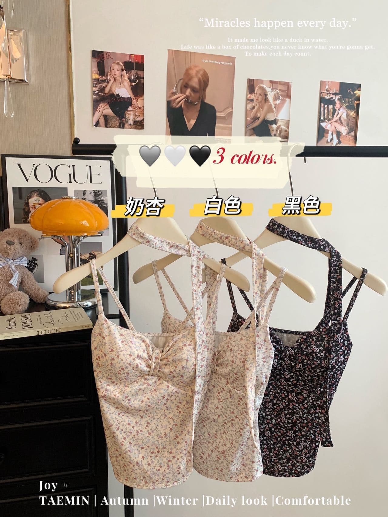봄 여름 섹션 프랑스식 순수한 욕망 꽃무늬 탈착식 행침 목 레이스업 행침 목 슬립 둘 착용 표지 고기 슬림해 보이는 맨위 상세 이미지 15