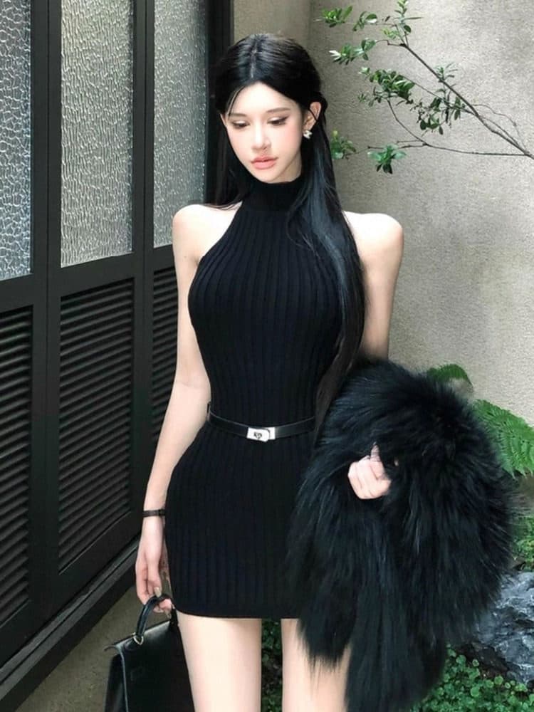 아름다운 봄 고급 센스 빛 럭셔리 명문 여성 품격 레이스 조각 생일 파티 저녁 식사 섹시함 여성 드레스 이미지 2