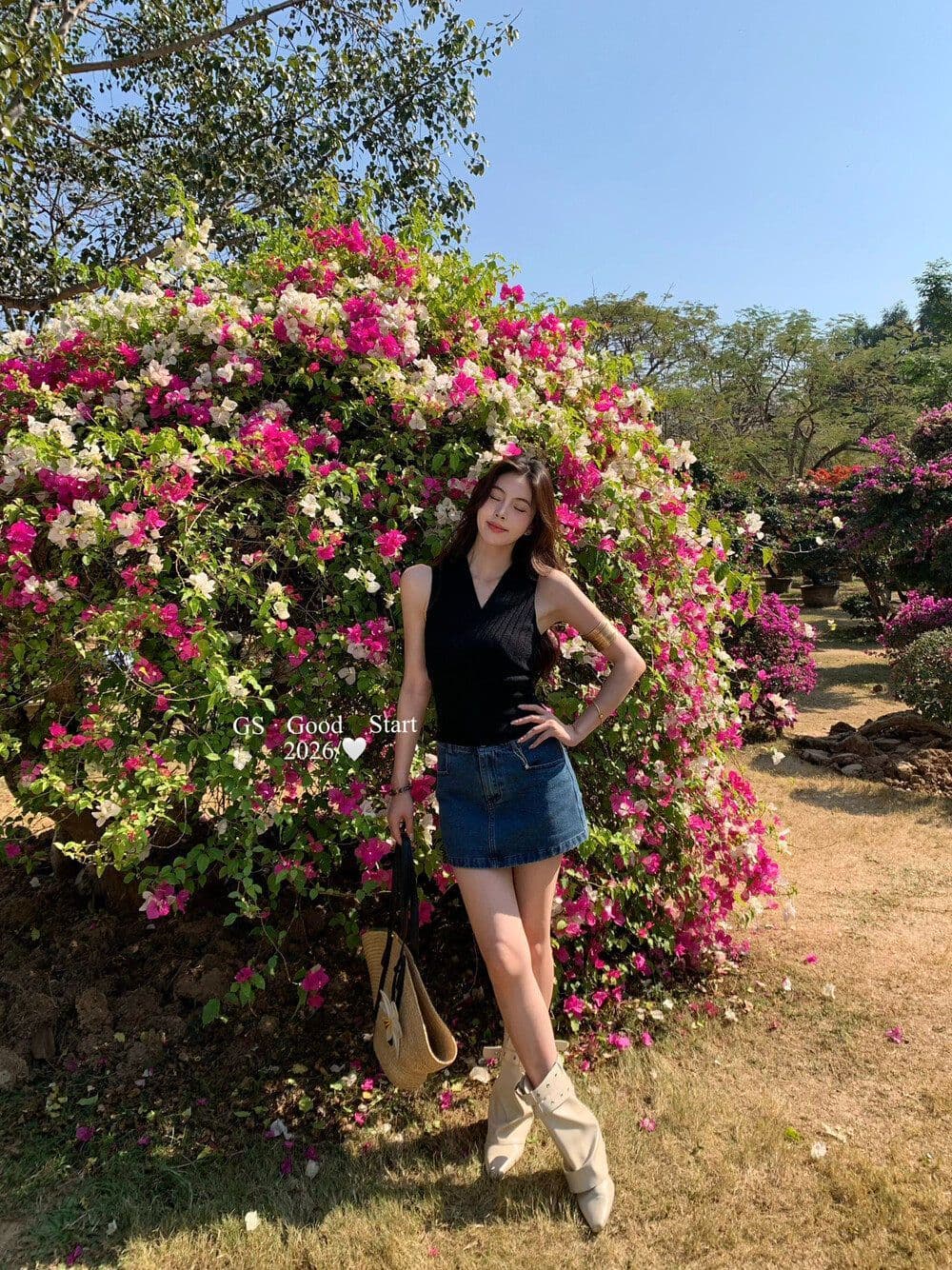 핫걸 캐미솔 여름 새로운 홀로우 아웃 조심해. 기계 몸매 가꾸기 패션 Chic 개성 출퇴근 맨위 상세 이미지 20