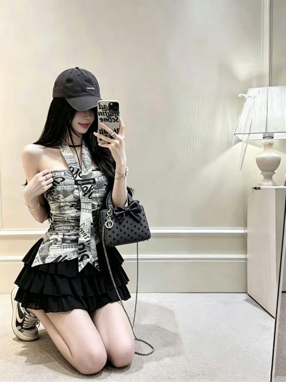 한 부서 달콤한 욕망 센스 거품 소매 레이스 조각 반팔 티셔츠 여성 여름 새로운 디자인 센스 핫걸 몸매 가꾸기 맨위 상세 이미지 7