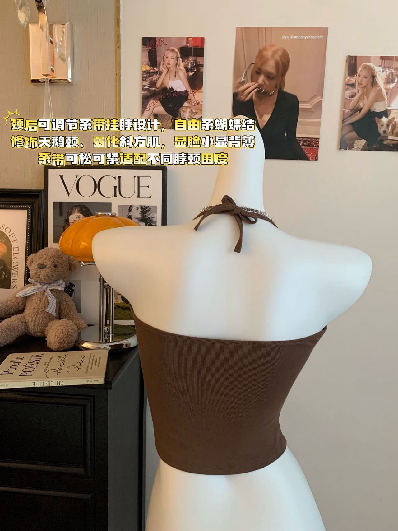 한 부서 순수한 욕망 섹시함 십자가 디자인 센스 홀로우 아웃 행침 목 캐미솔 여름 섹션 인사이드 가져 가라. 몸매 가꾸기 핫걸 맨위 상세 이미지 22