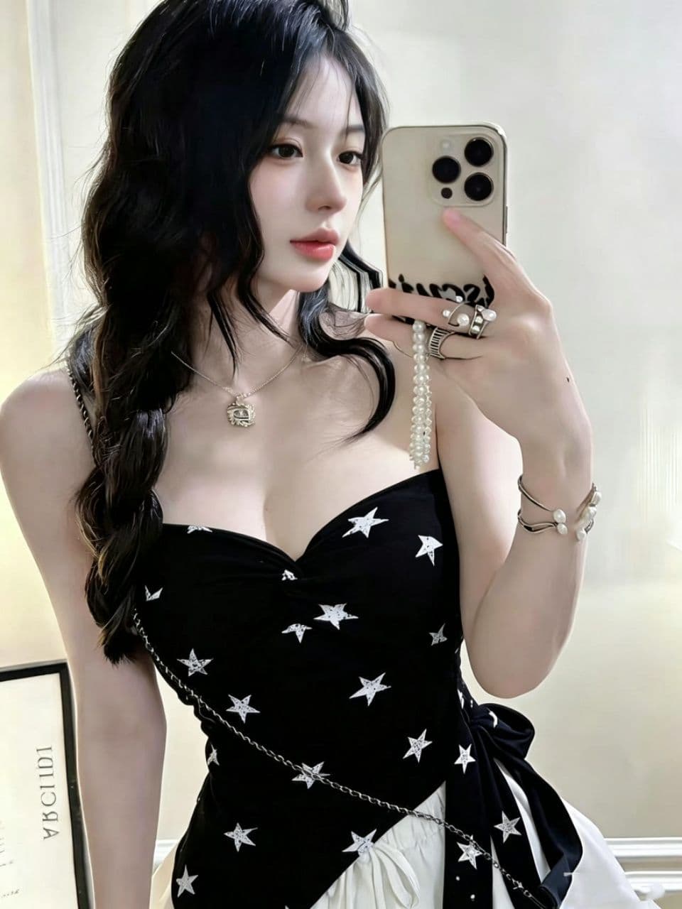 순수한 욕망 핫걸 바람 나비 매듭 튜브탑 조끼 여성 파란색 별 비틀림 디자인 몸매 가꾸기 허리 수축 슬립 맨위 상세 이미지 10