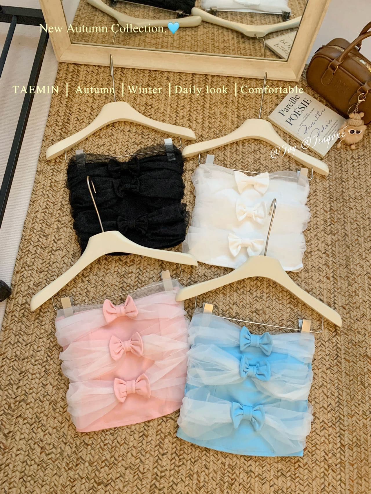 한 부서 작은 샤넬 스타일 프린트 스카프 폴로 칼라 반팔 티셔츠 여성 여름 새로운 몸매 가꾸기 슬림해 보이는 품격 만나는 맨위 상세 이미지 43
