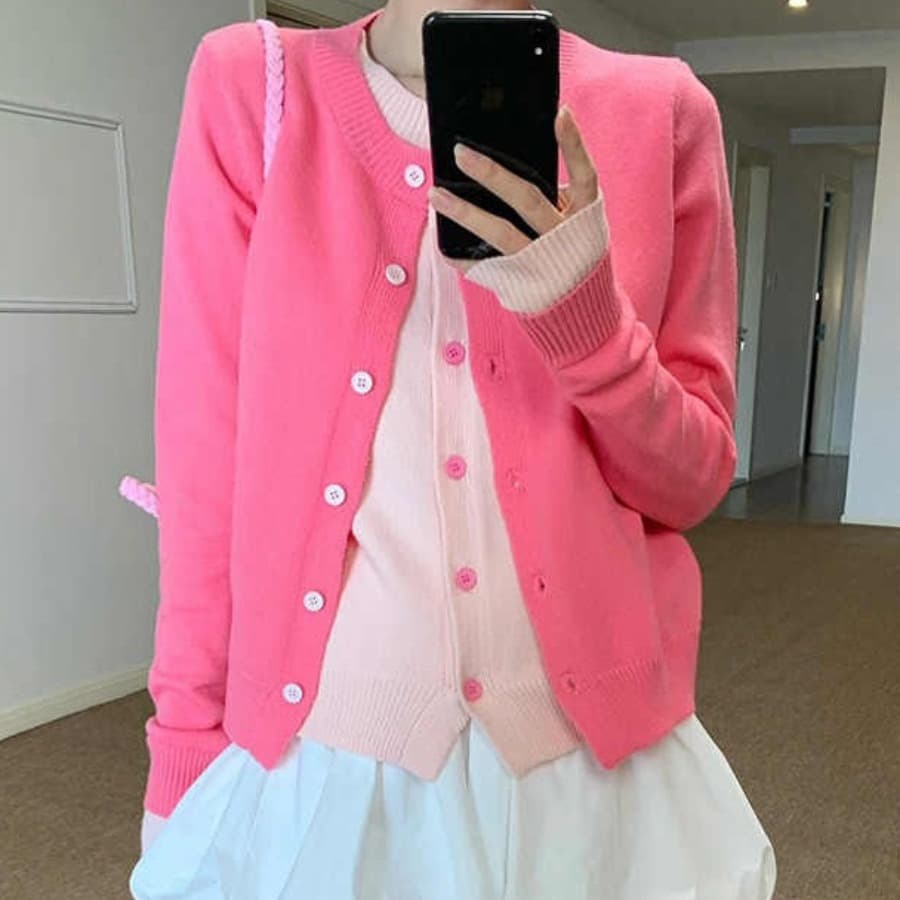 한 부서 패치워크 페이크 레이어드 오픈 가디건 스웨터 여자 봄 가을 겨울 와이드 부드러운 찹쌀 부드러운 Chic 캐주얼 다용도 니트 스웨터