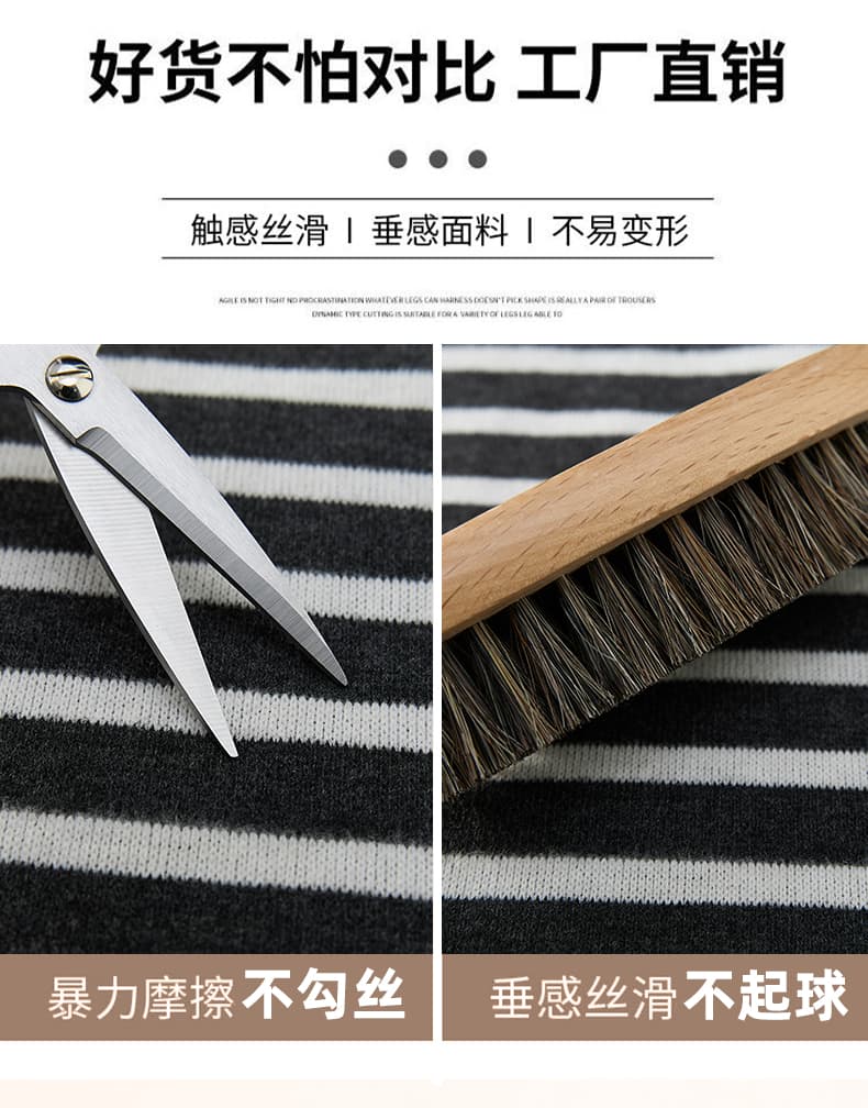 실사 아메리칸 회색 스트라이프 캐주얼 바지 여성 2025 가을 봄 허리밴드 루즈핏 슬림해 보이는 도루 센스 와이드 레깅스 바지 상세 이미지 13